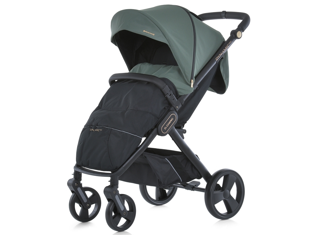 Коляска дитяча прогулянкова. EL CAMINO ME 1053-3 DYNAMIC PRO Forest Green