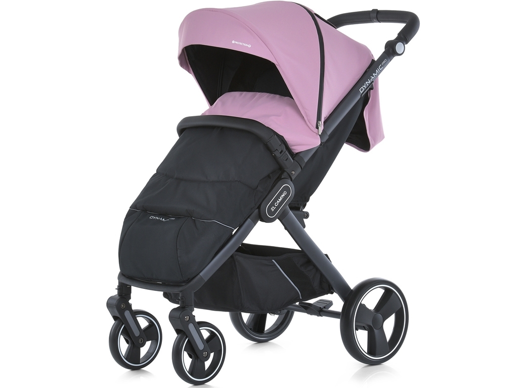 Коляска детская прогулочная. EL CAMINO ME 1053-3 DYNAMIC PRO Mauve Pink