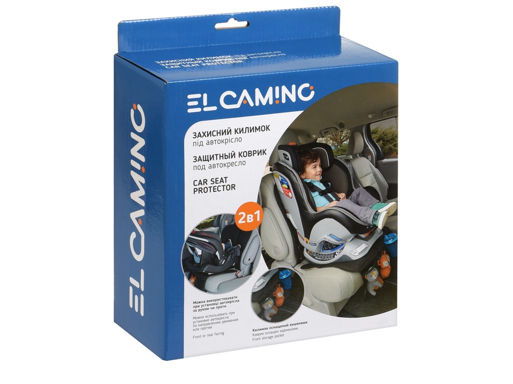 Захисний килимок під автокрісло. EL CAMINO ME 1072