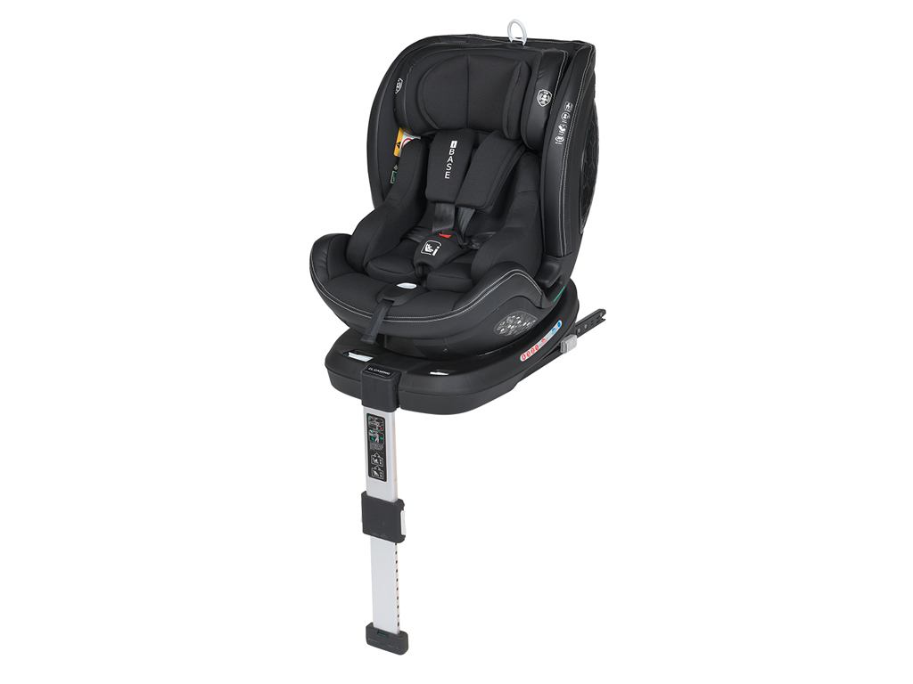 Автокрісло дитяче. EL CAMINO ME 1109 i-BASE Jet Black