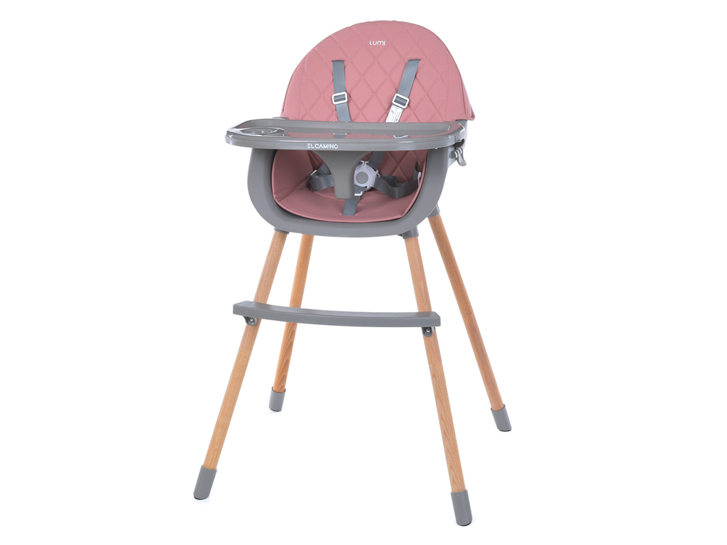 Стульчик для кормления. EL CAMINO ME 1111 LUMI Pink