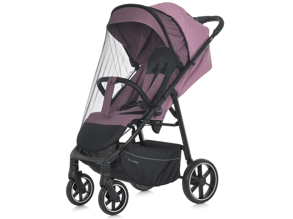 Коляска дитяча прогулянкова. EL CAMINO ME 1113 FIJI Mauve Matt