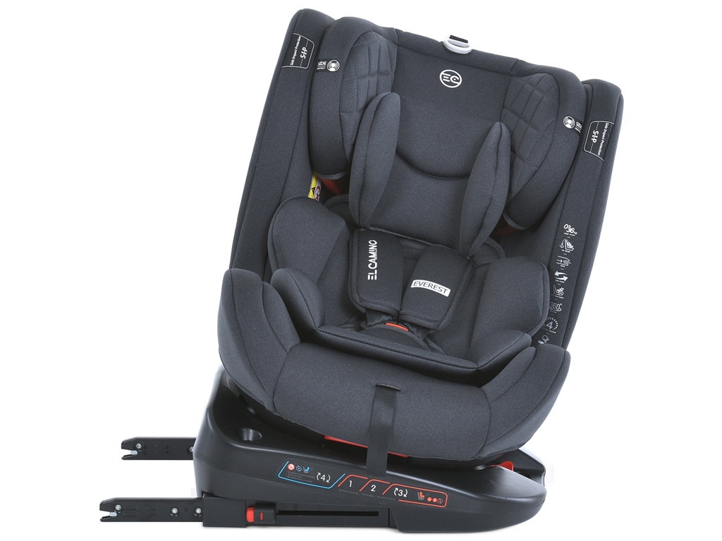 Автокрісло дитяче. EL CAMINO ME 1114 EVEREST Dark Gray