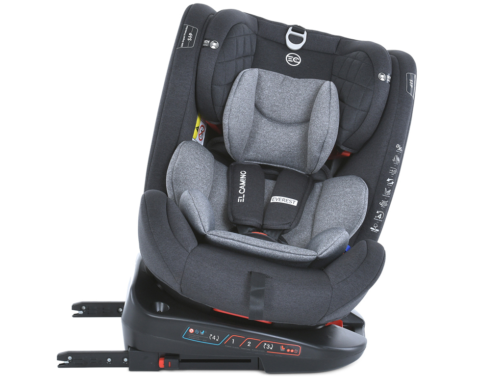 Автокрісло дитяче. EL CAMINO ME 1114 EVEREST Light Gray