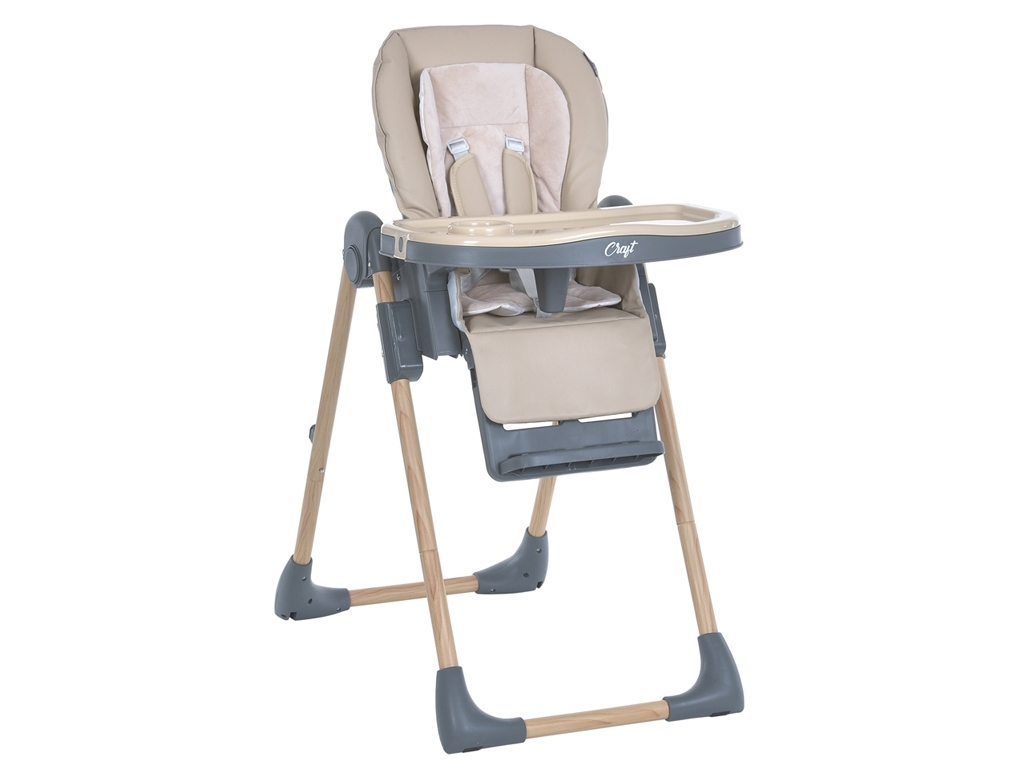Стульчик для кормления. EL CAMINO ME 1115-W CRAFT Beige