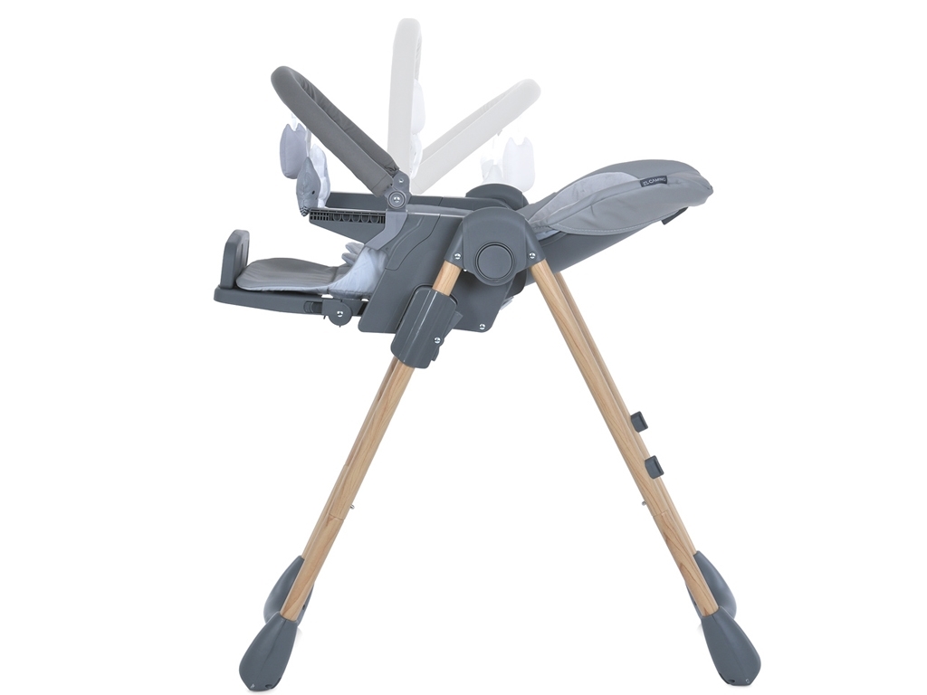 Стільчик для годування. EL CAMINO ME 1115-W CRAFT Gray