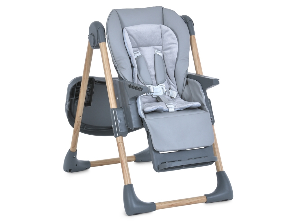 Стільчик для годування. EL CAMINO ME 1115-W CRAFT Gray