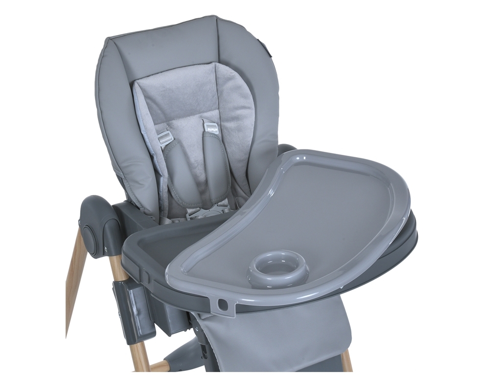 Стільчик для годування. EL CAMINO ME 1115-W CRAFT Gray