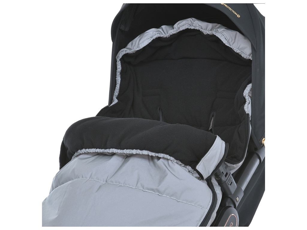 Конверт в коляску дитячу 100х53см. EL CAMINO ME 1131 Footmuff Plus Reflective