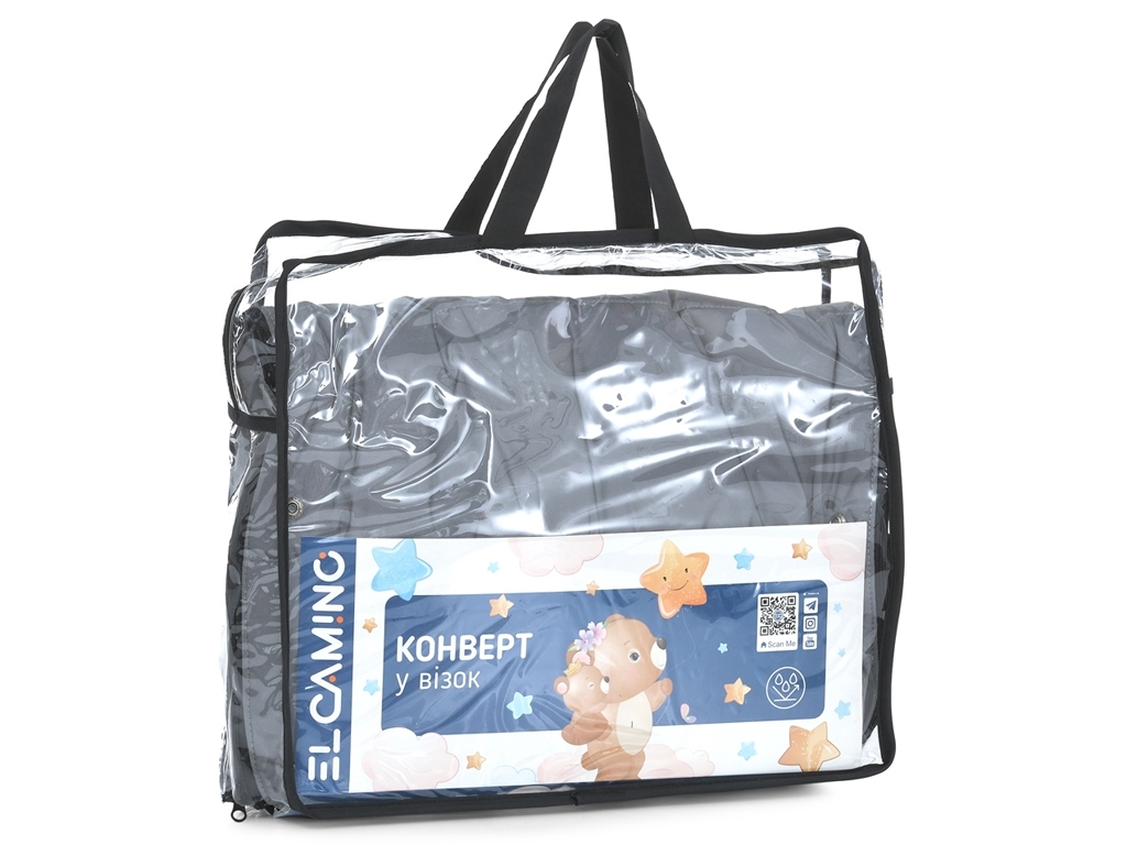 Конверт в коляску дитячу 100х53см. EL CAMINO ME 1131 Footmuff Plus Reflective