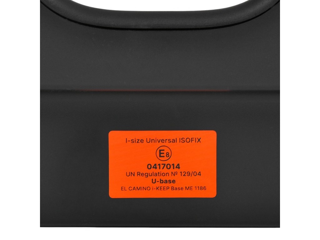 База під автокрісло ME 1186 i-KEEP Base, ISOFIX, опорна нога, i-SIZE R129, EL CAMINO