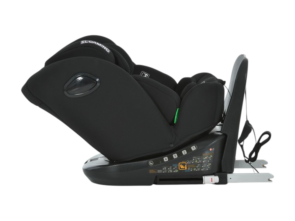 Автокрісло, ME 1187 i-FREE Black, поворотне, isofix, El Camino