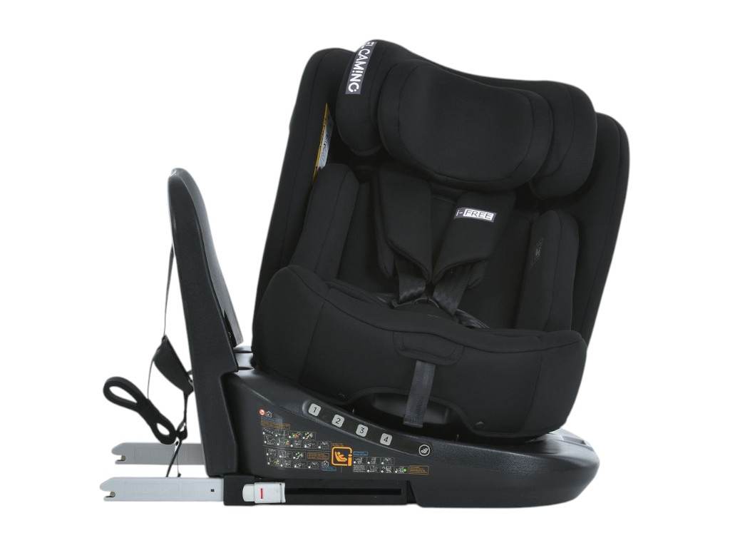 Автокрісло, ME 1187 i-FREE Black, поворотне, isofix, El Camino