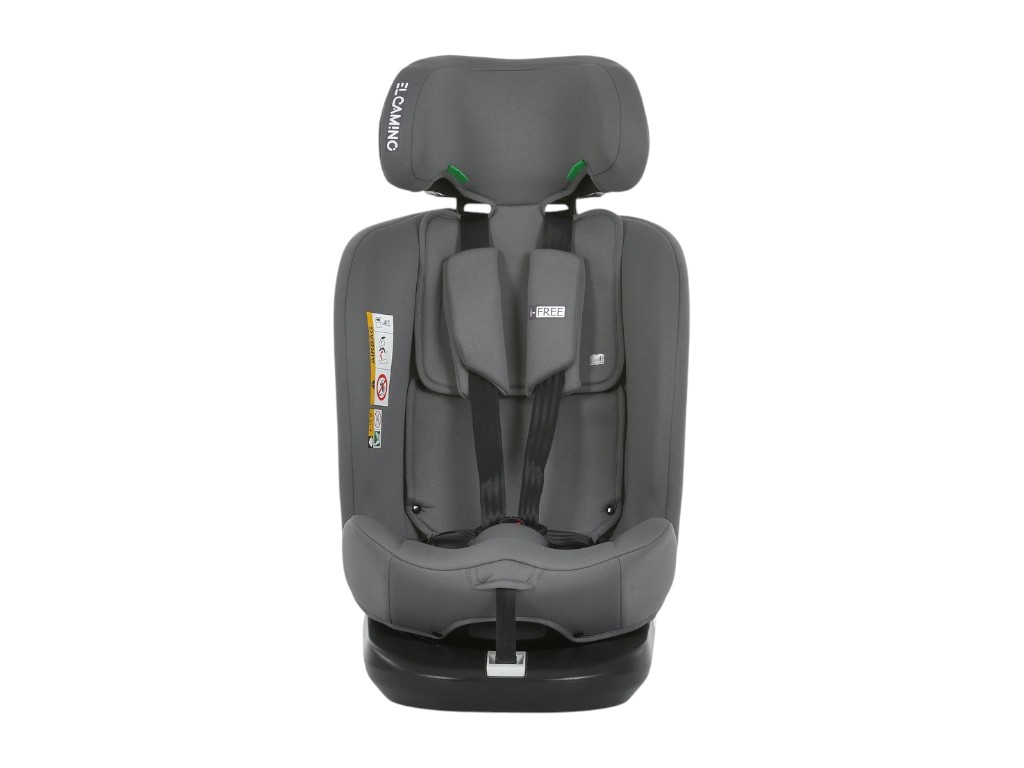 Автокрісло, ME 1187 i-FREE Shadow Gray, поворотне, isofix, El Camino