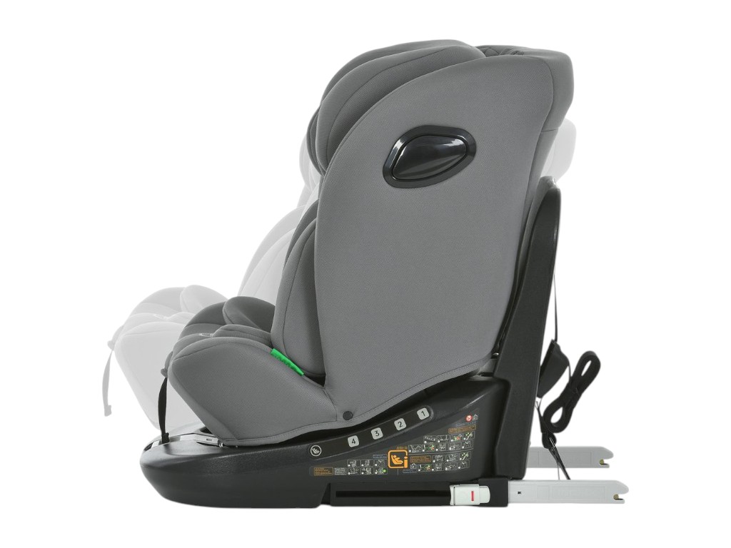 Автокрісло, ME 1187 i-FREE Shadow Gray, поворотне, isofix, El Camino