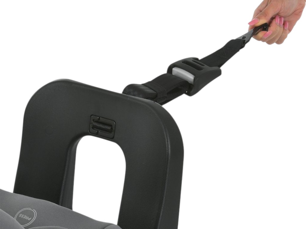Автокрісло, ME 1187 i-FREE Shadow Gray, поворотне, isofix, El Camino