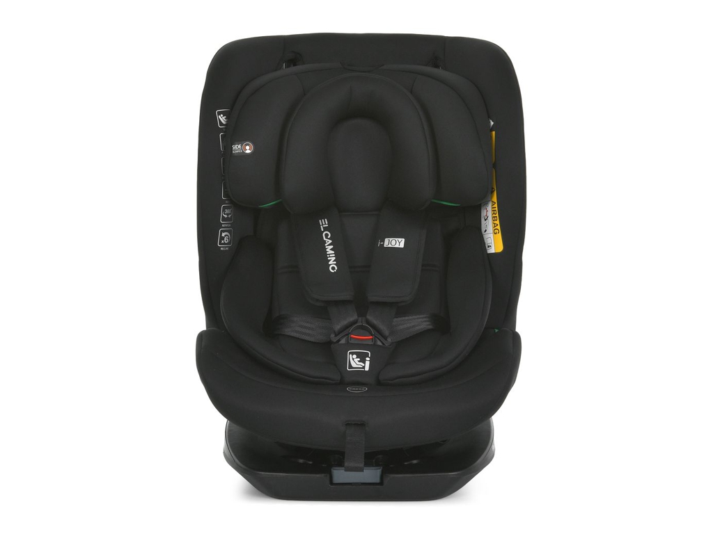 Автокрісло El Camino i-JOY ME 1205 Black i-SIZE R129, Top Tether, Isofix