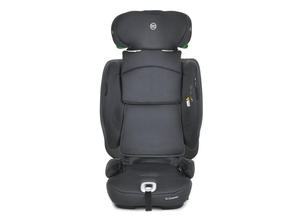 Автокрісло дитяче El Camino i-PRO ME 1234 Gray, 76-150 см,  ISOFIX, Top Tether, сірий