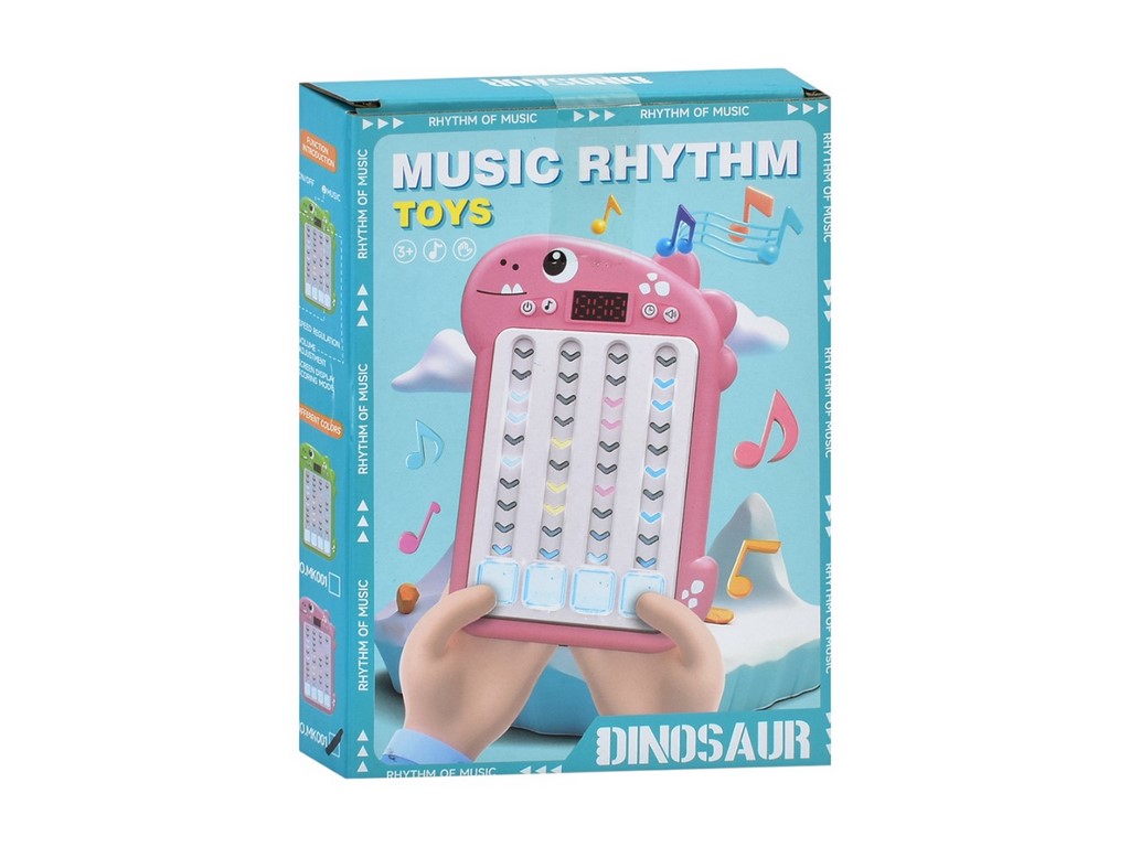 Игрушка музыкальная консоль Dinosaur Console MK001, 18 см, светится и воспроизводит музыку
