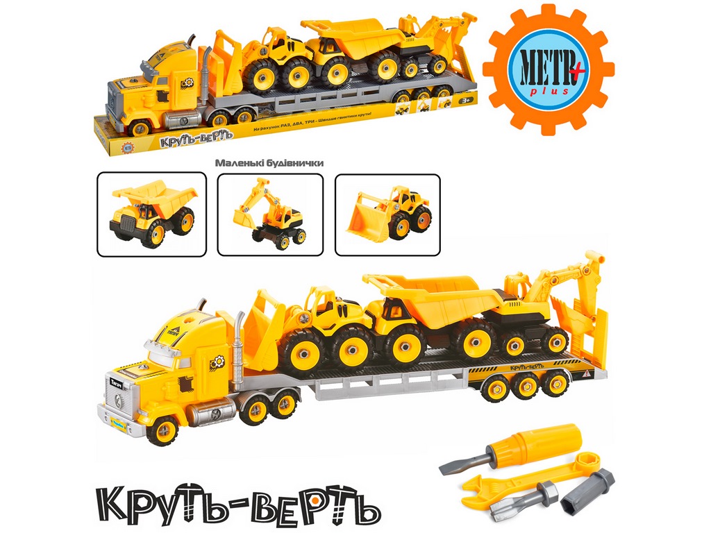 Конструктор на шурупах. Metr+ ML 004