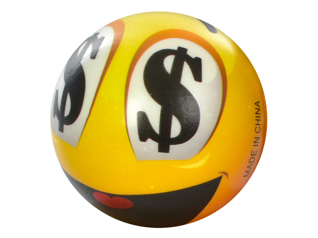 М'яч дитячий фомовий Emoji MS3521-3, 10 см, зі смайлами, мікс видів