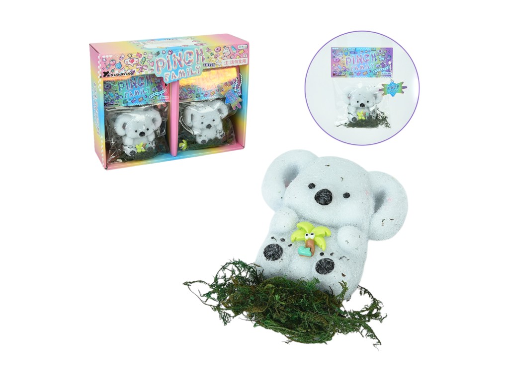 Игрушка антистресс мягкая Коала MS 4428, (цена за 1шт)