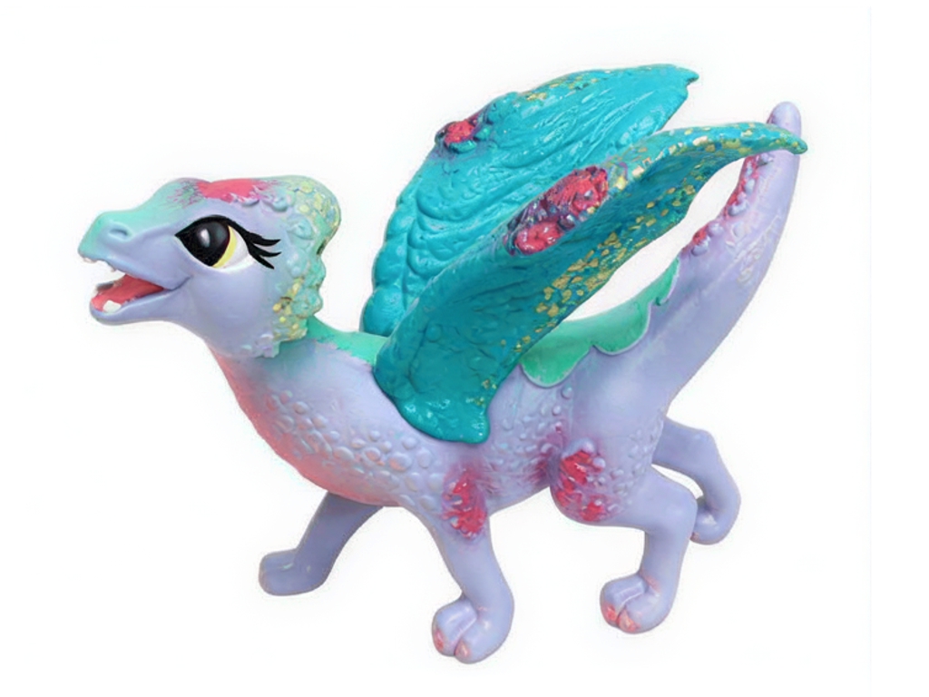 Дракон игрушечный PL127-1820, 8 см, декоративная фигурка
