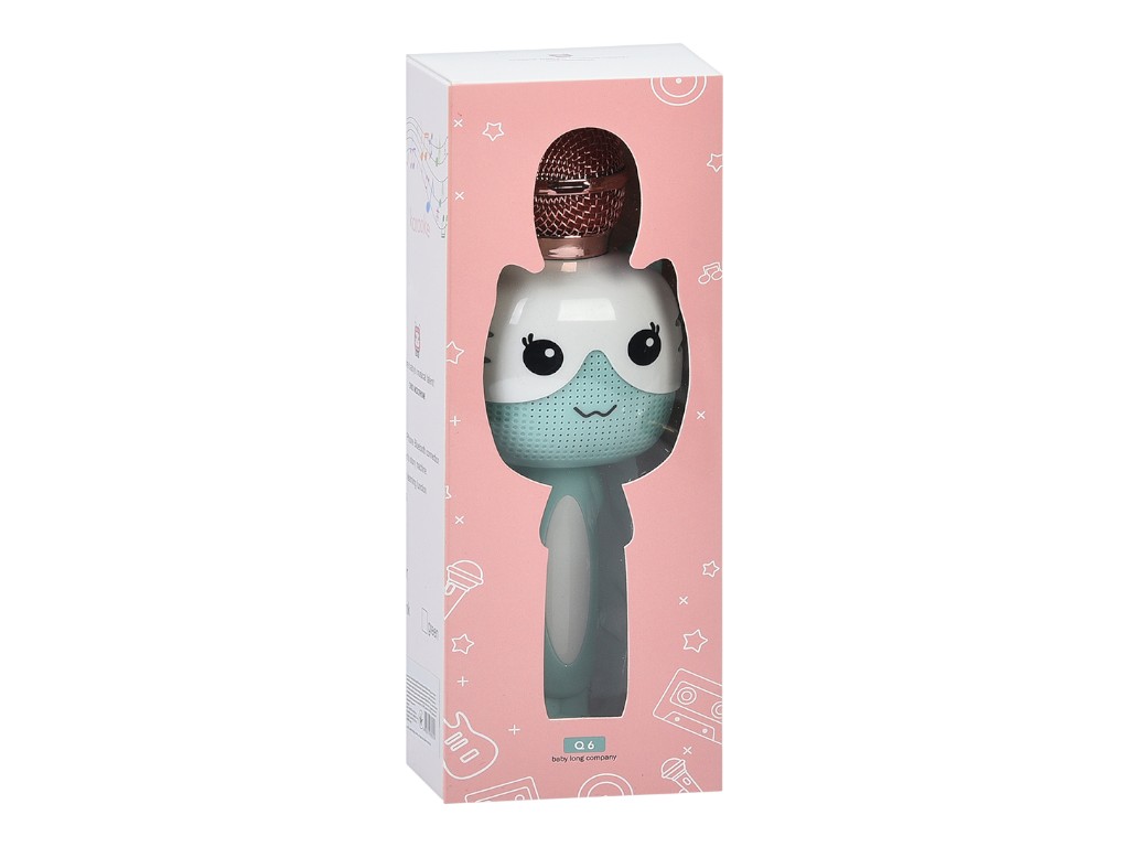 Микрофон детский SMT 0021, Bluetooth, музыка, TFслот, MP3, USB зарядное, 2 вида