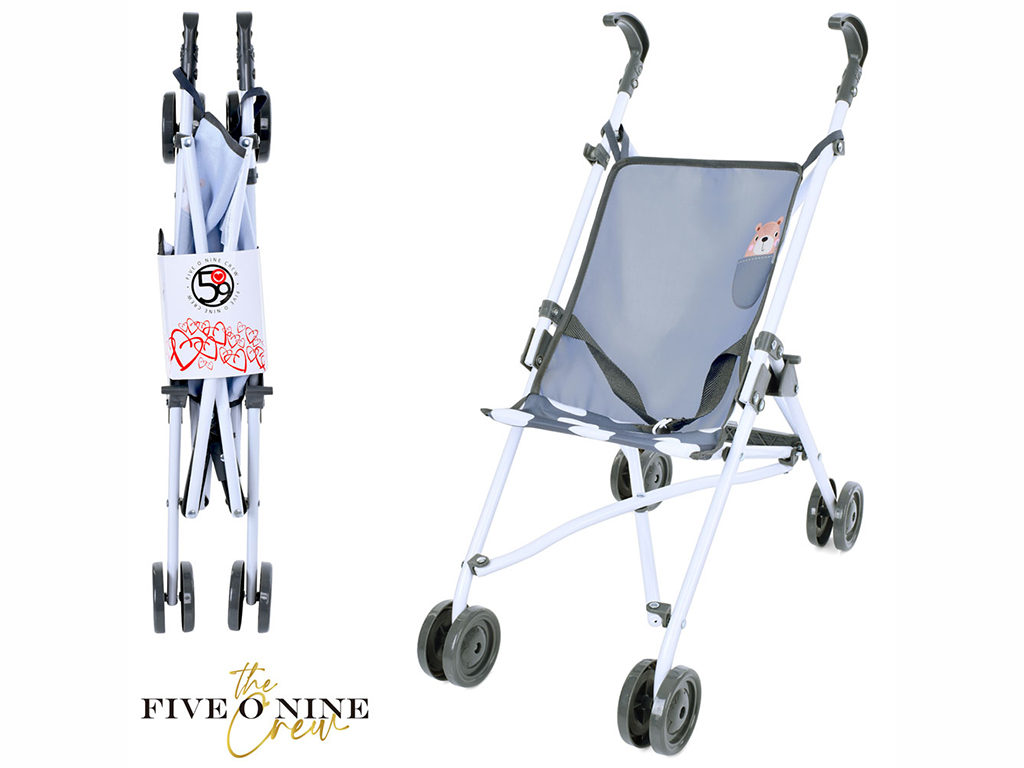 Коляска для ляльок прогулянкова металева. FiVEoNiNE T701035