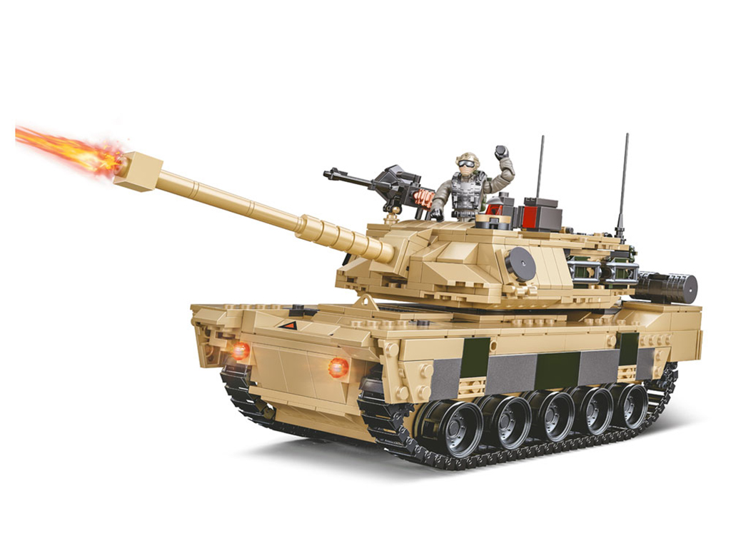 Конструктор Танк 1496 деталей. XJ-787B