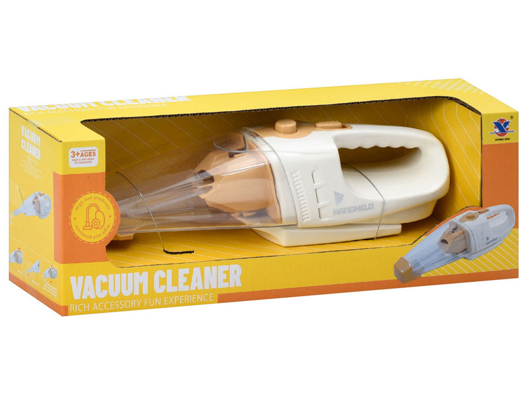 Пылесос детский XS-25016, со звуком и пенопластовыми шариками, 2 вида