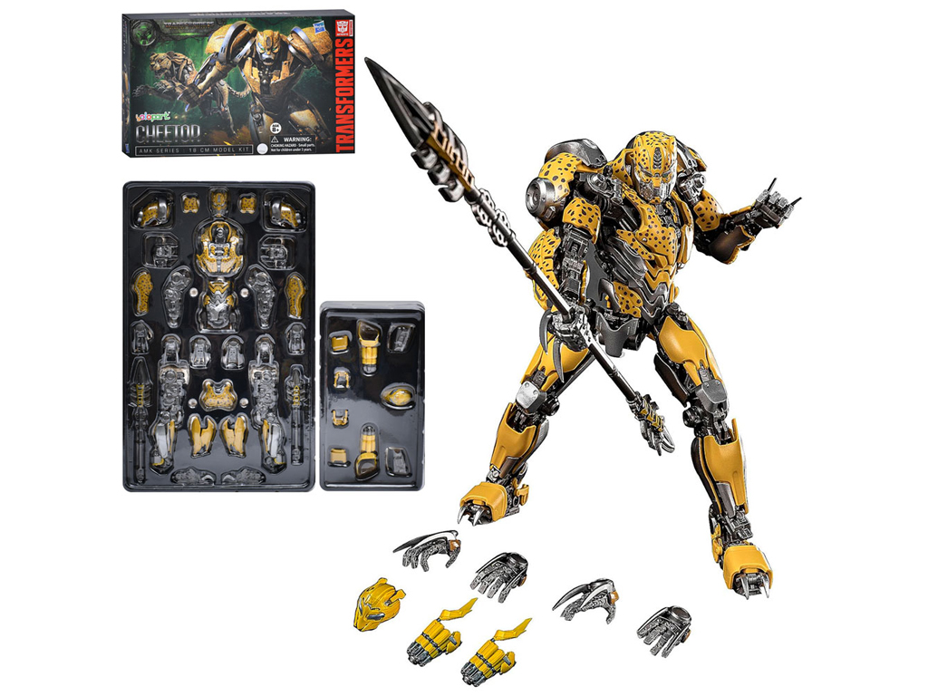 Робот-конструктор розбірний Cheetor YPAMKM7CH, 18 см, змінні деталі, Transformers