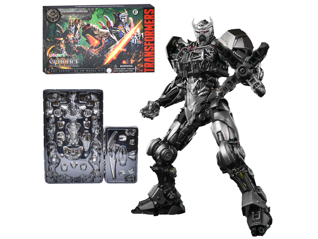 Робот-конструктор розбірний Scourge YPAMKM7SC, 20 см, рухомі деталі, Transformers