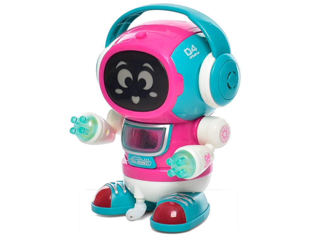Игрушка робот танцующий ZR156-3, 16 см, музыка и свет, Dancing Robot
