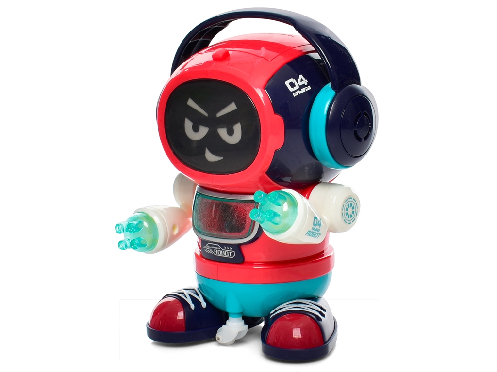 Игрушка робот танцующий ZR156-3, 16 см, музыка и свет, Dancing Robot
