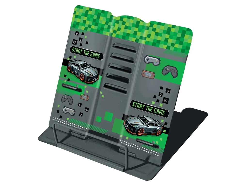 Подставка для книг металлическая Kidis Supercar 14098