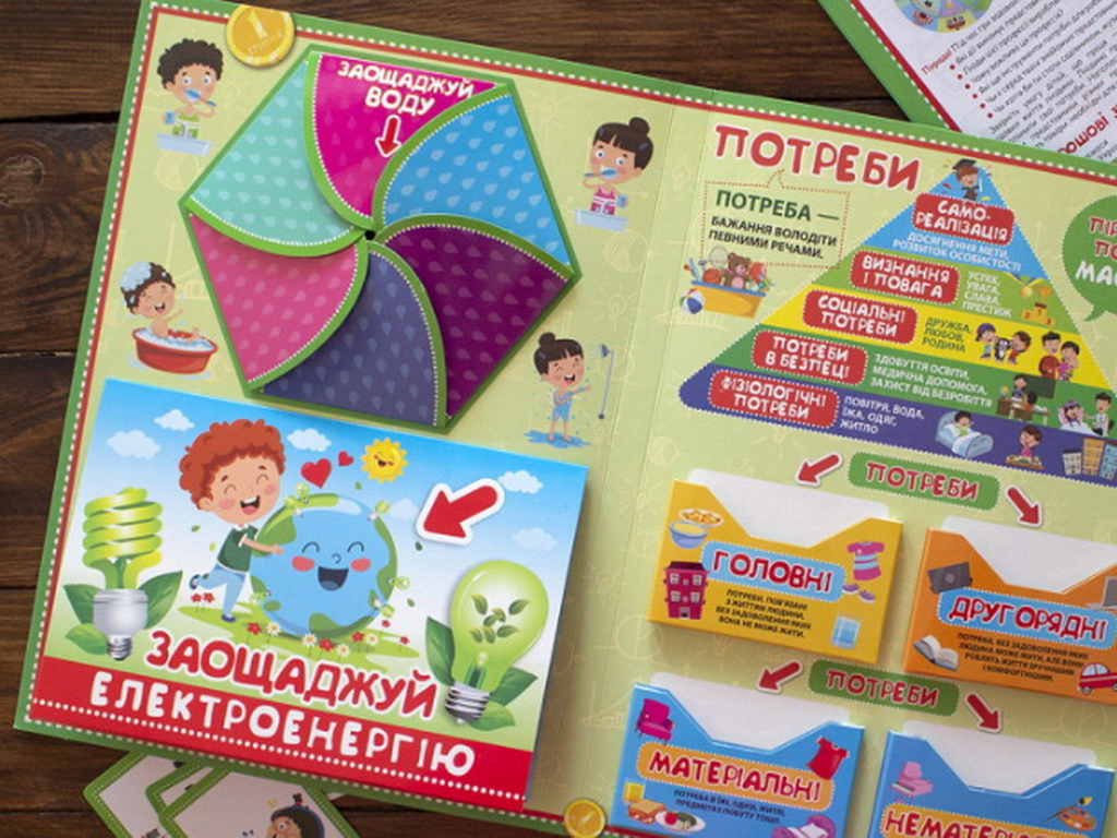 Мини-лепбук "Экономика", НУШ, Ранок