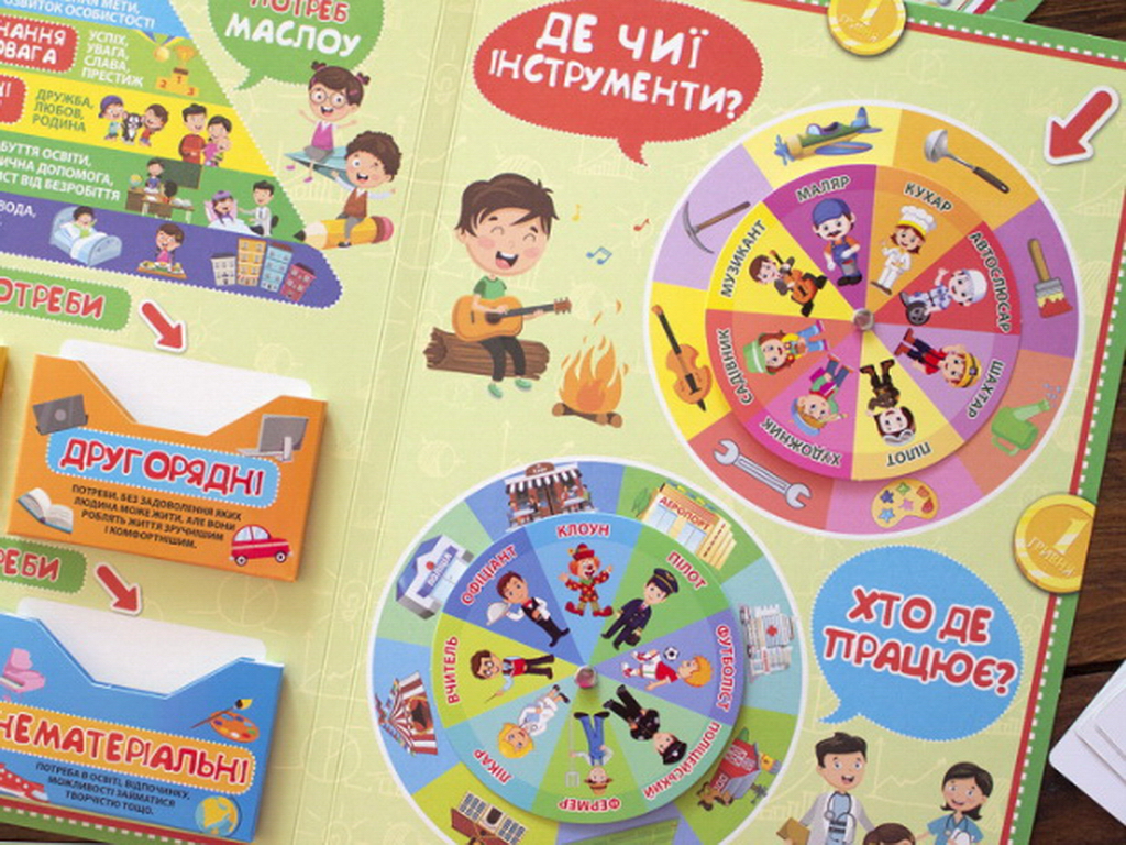 Мини-лепбук "Экономика", НУШ, Ранок