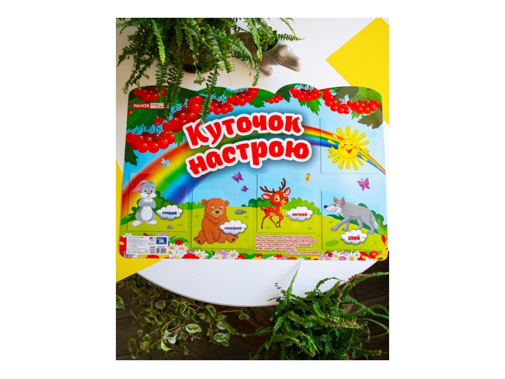Плакат "Куточок настрою", Наочні посібники