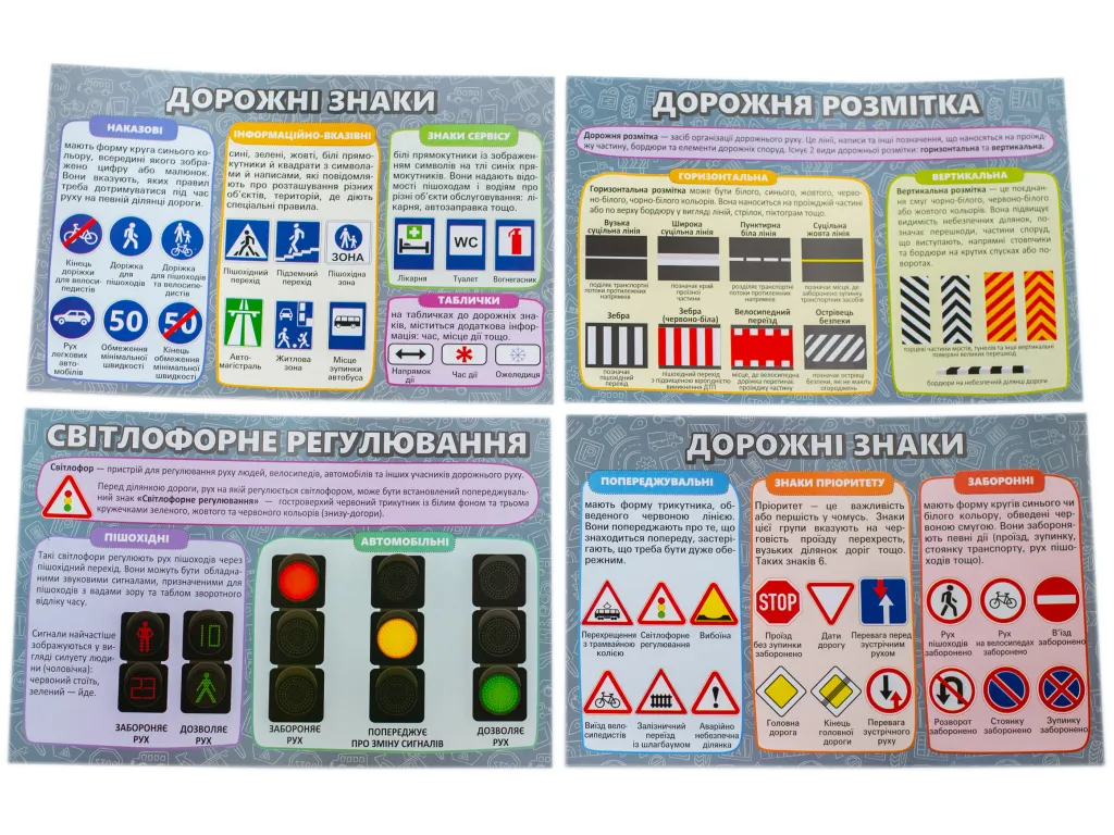 Бесіди для виховної години. Безпека дорожнього руху; демонстраційний матеріал, Ранок 10107212У
