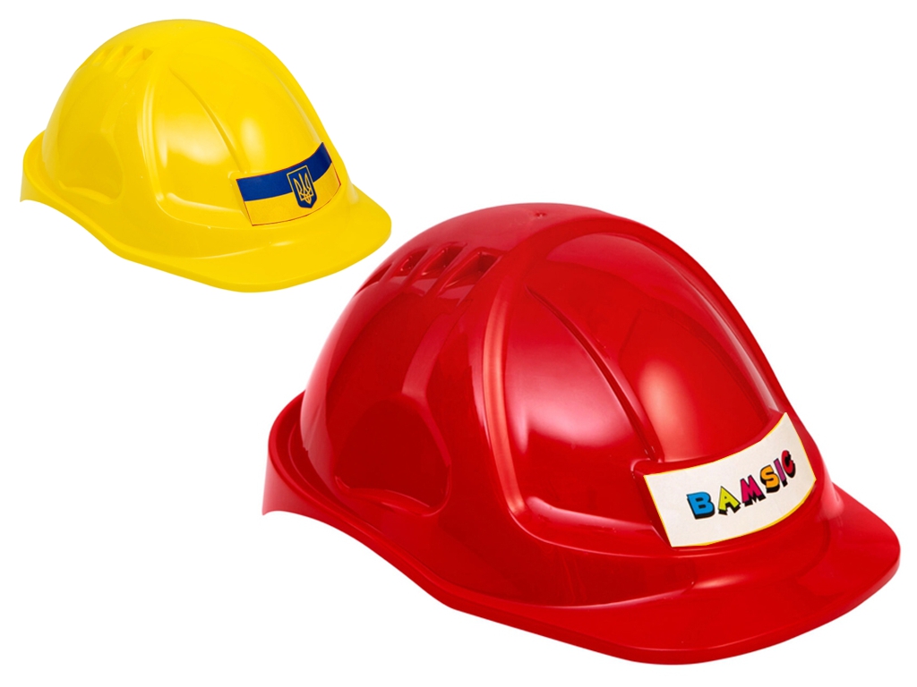 Каска игрушечная, пластик, Bamsic 117