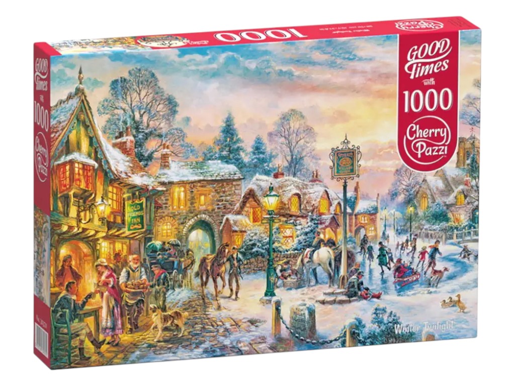 Пазли Зимові сутінки, 1000 елементів, Cherry Pazzi 30370