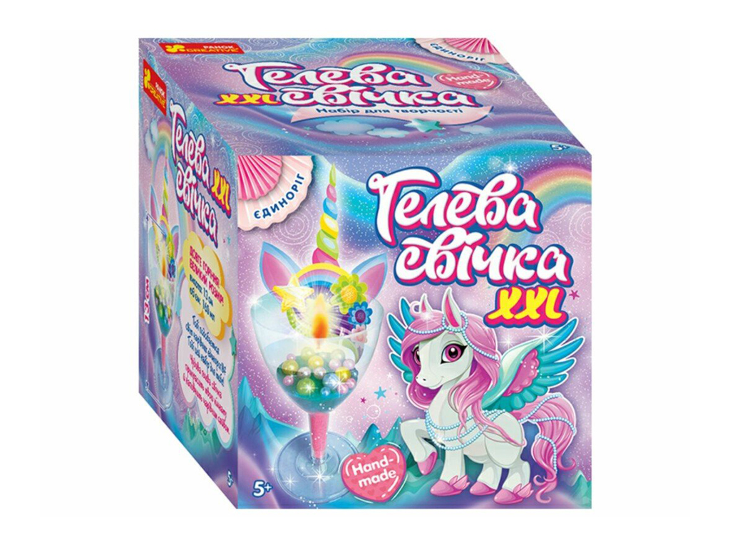 Гелевая свеча, Единорог, Ranok Creative