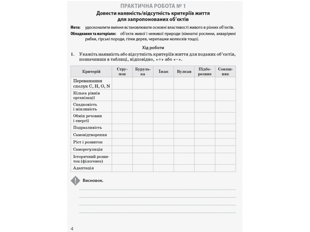 Биология и экология. Учебник 10 класс. Профильный уровень, К. Задорожный, О. Утевская, Ранок