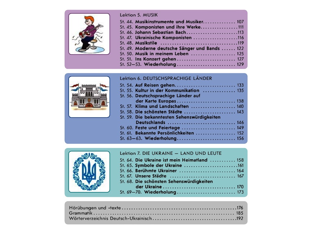Учебник "Немецкий язык Deutsch lernen ist super!", 11 класс, С. Сотникова, Г. Гоголева, Ранок