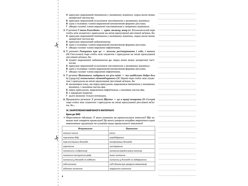 Посібник „Мій конспект. Українська мова. 11 клас ІІ семестр“, 11 кл., Л. П. Марецька