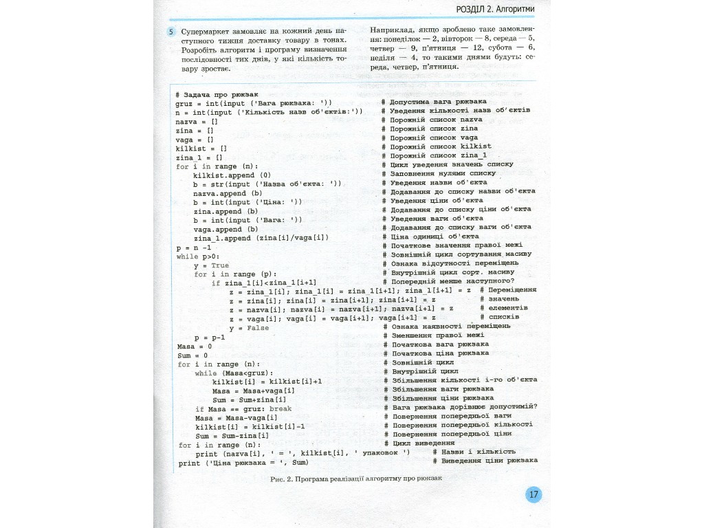 Робочий зошит "Інформатика. 11 клас. Профільний рівень", В. Руденко, Н. Речич, В. Потієнко, Ранок