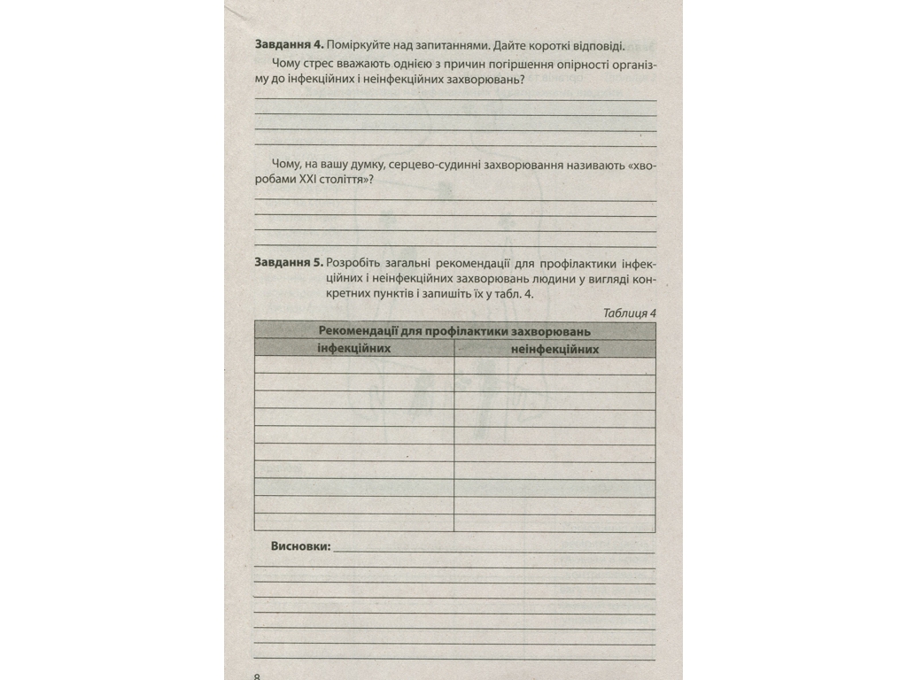 Зошит "Біологія і екологія. 11 клас. Рівень стандарту", С. Дерій, О. Спрягайло, Літера ЛТД