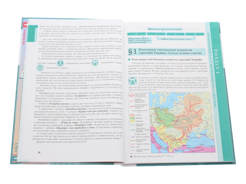 Підручник "Історія України", 7 клас, В. Власов, О. Панарін, Літера