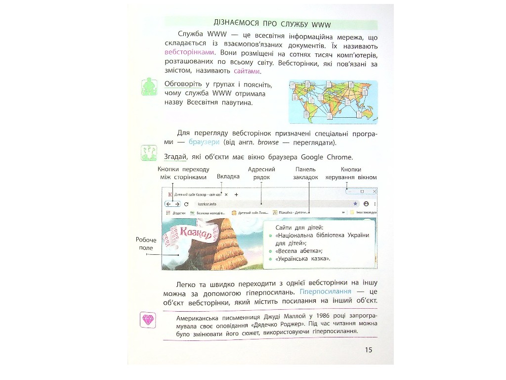Учебник "Информатика", 4 класс НУШ, М. Корниенко, С. Крамаровская, Ранок